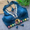 Tew Pure Cotton Real Mirror Work Navratri Blouses
